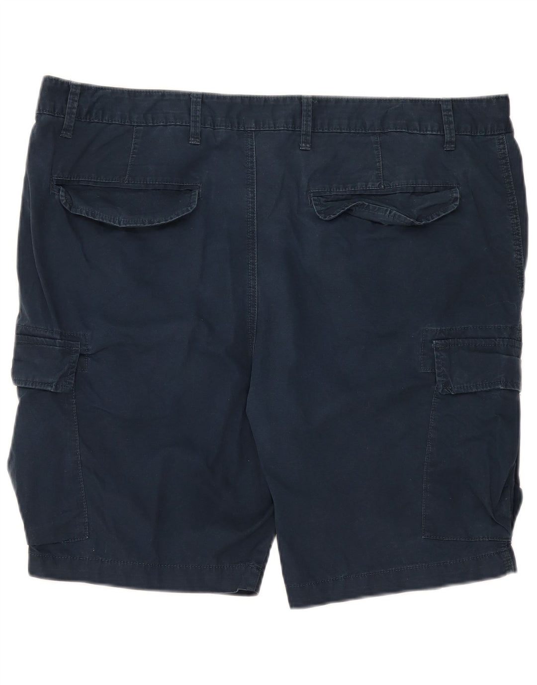 MARKS & SPENCER Herren Cargoshorts W40 XL Marineblau Baumwolle