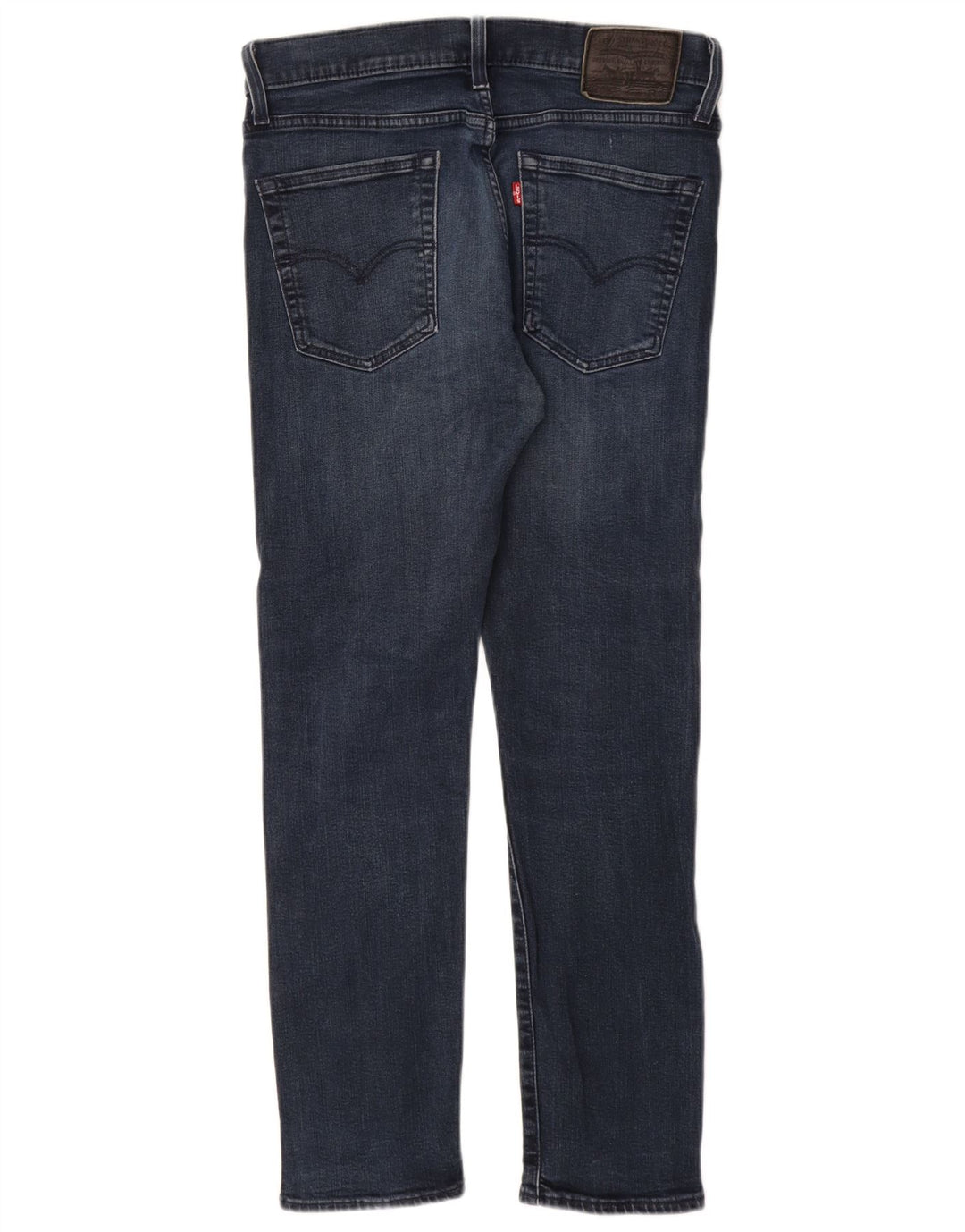 LEVI'S Herren Slim Jeans W33 L30 Marineblaue Baumwolle