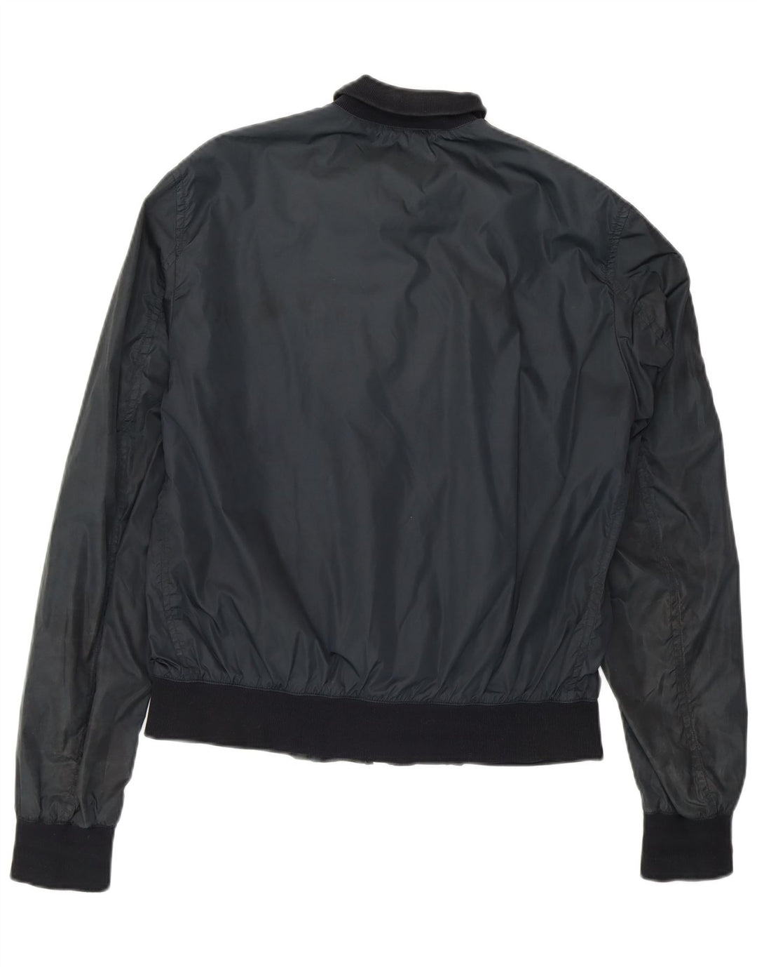 CESARE PACIOTTI 4US Damen Bomberjacke mit Grafik IT 46 Large Marineblau