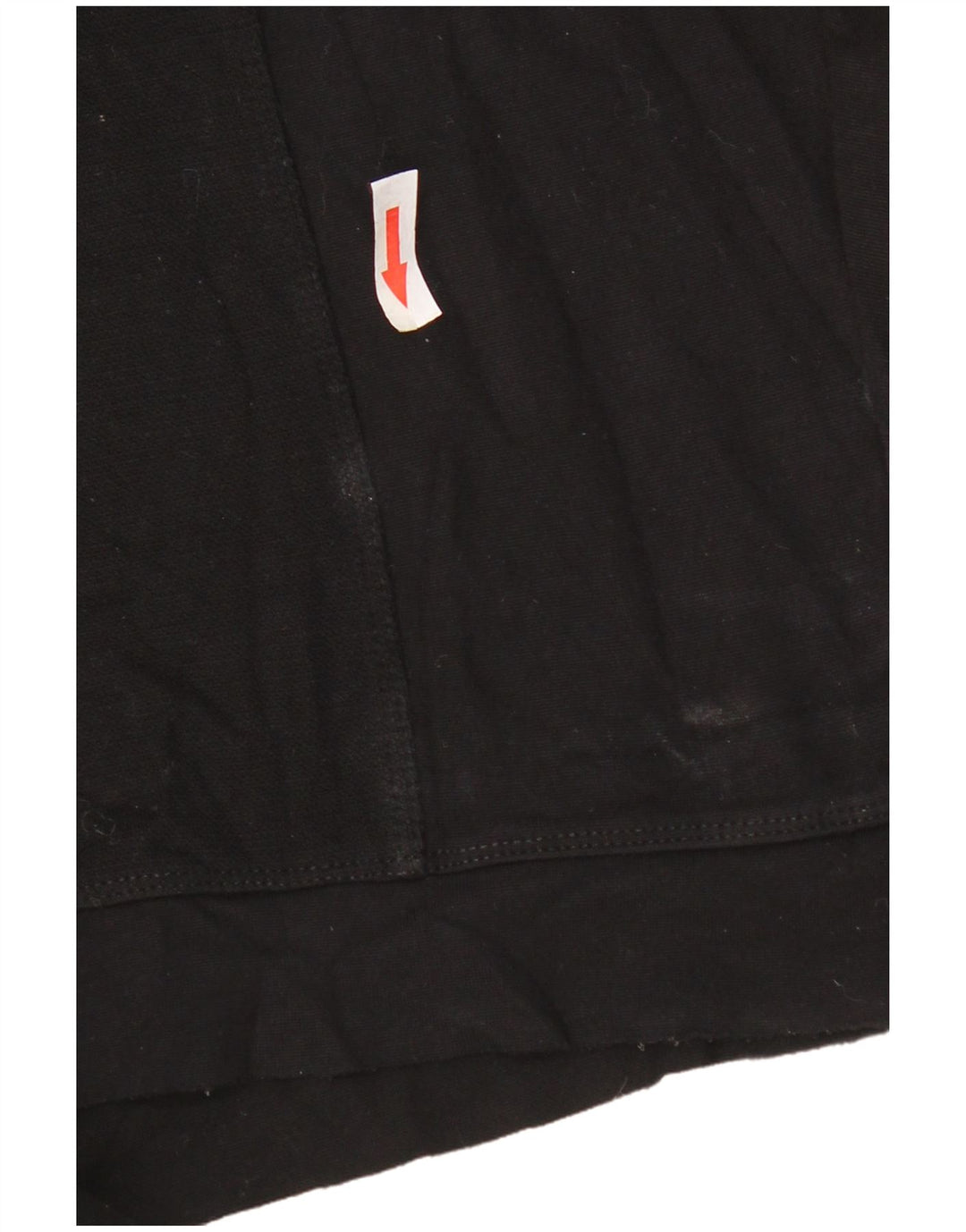 Zara Damen-Sweatshirt mit 3/4-Ärmeln, übergroß, Gr. 14, mittelschwarz