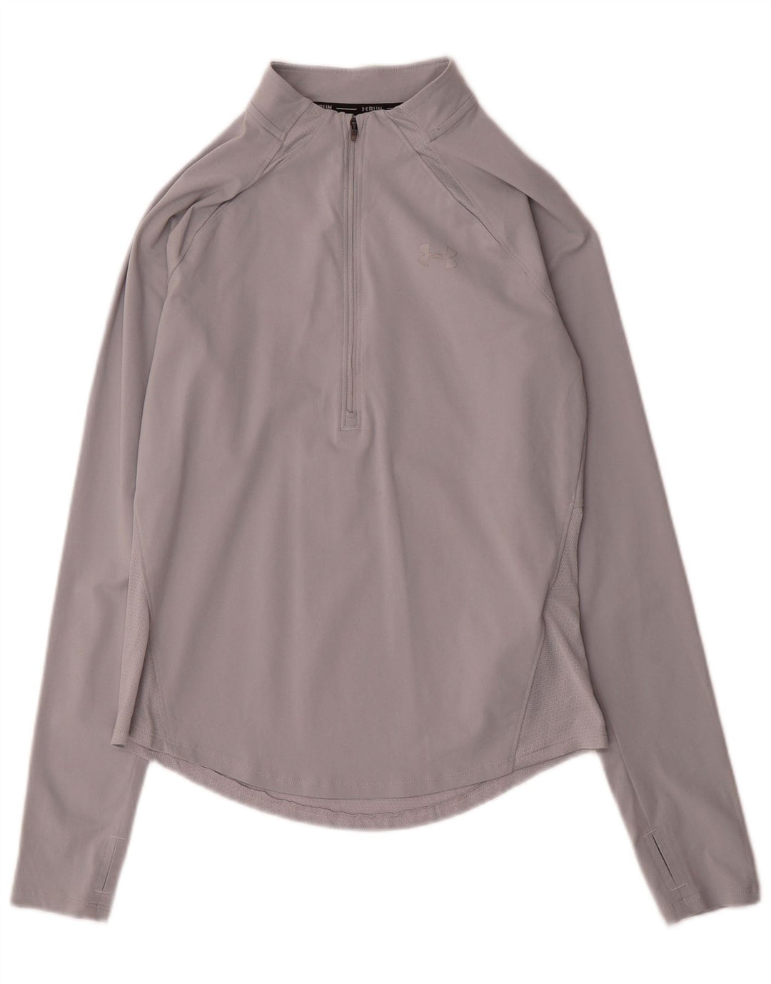 Under Armour Damen Heat Gear Pullover-Trainingsanzug-Oberteil, UK 10, Größe S, Grau