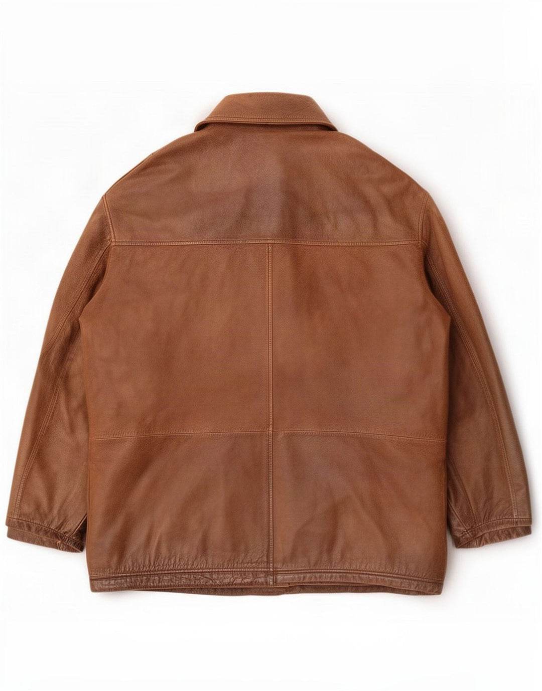Trapper Herren Lederjacke UK 50 5XL Braun
