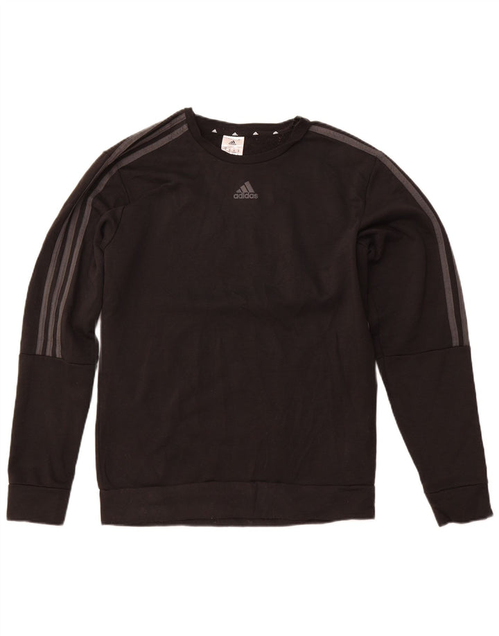 ADIDAS Herren Sweatshirt Pullover Medium Schwarz Polyester
