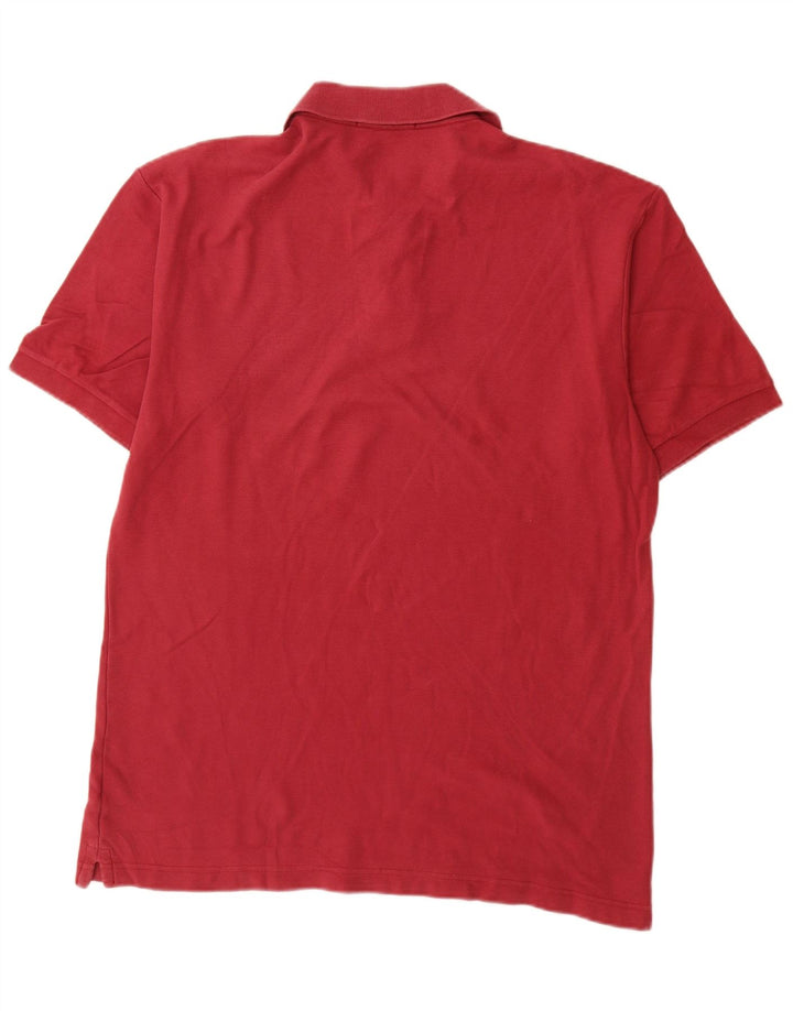 Fila Herren Poloshirt IT 52 Große rote Baumwolle