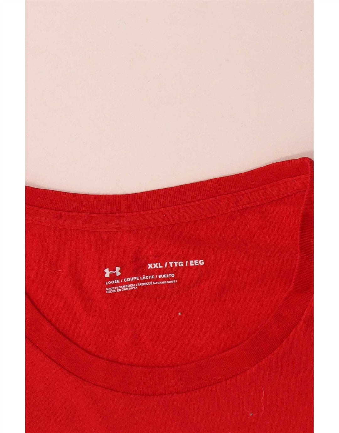 Under Armour Herren T-Shirt Top 2XL Rot