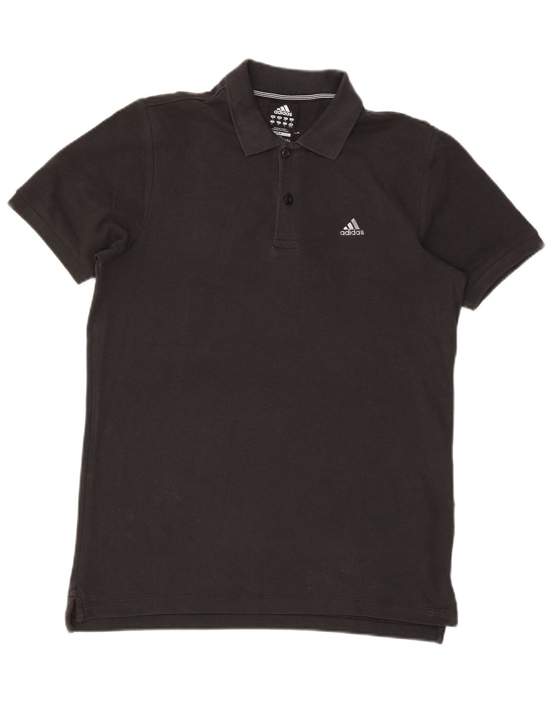 Adidas Herren Clima 365 Poloshirt Medium Schwarz Baumwolle