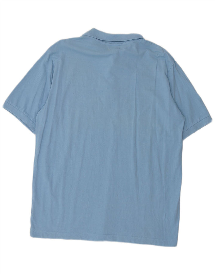 KAPPA Mens Polo Shirt XL Blue Cotton