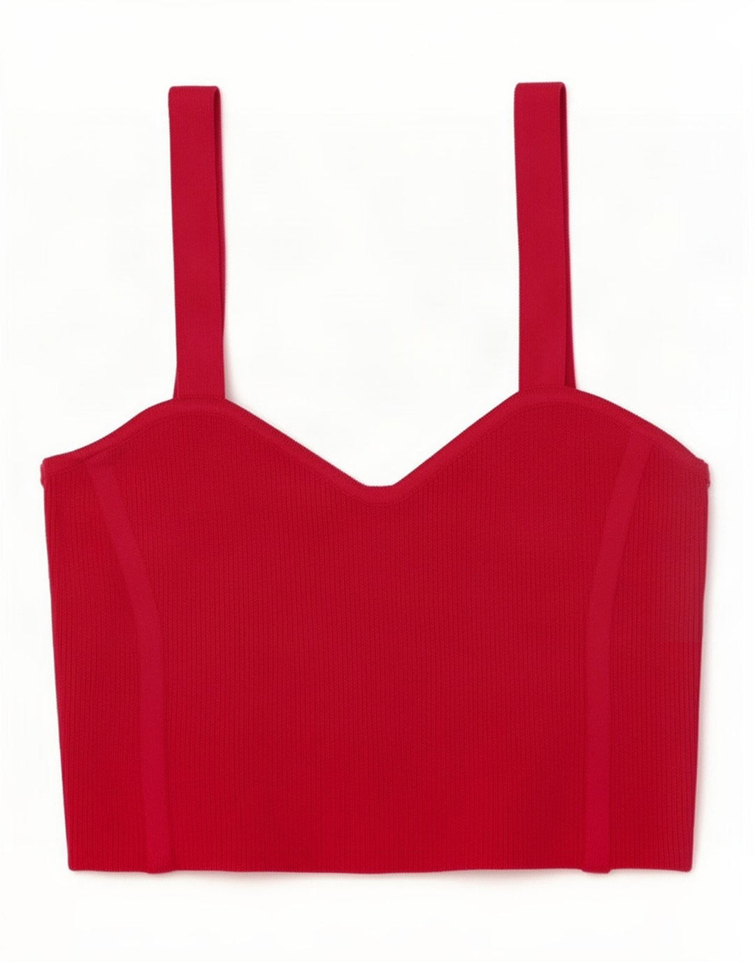 Zara Damen Strick-Crop-Top UK 12 Mittelrosa Nylon