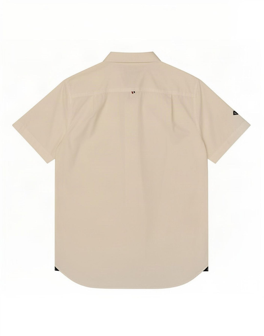 Superdry Herren-Kurzarmhemd, groß, aus weißer Baumwolle