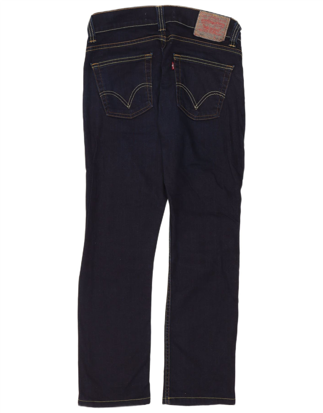 Levi's Herren 506 Standard Fit Straight Jeans W32 L28 Marineblau