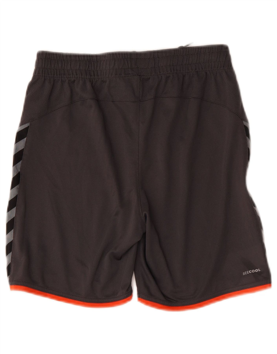 Hummel Graphic Sportshorts für Jungen, 13–14 Jahre, graues Colourblock-Polyester
