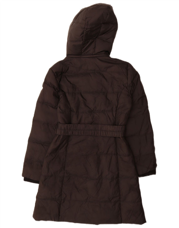 Guess Wattierter Mantel für Mädchen mit Kapuze, 15–16 Jahre, schwarzes Polyester