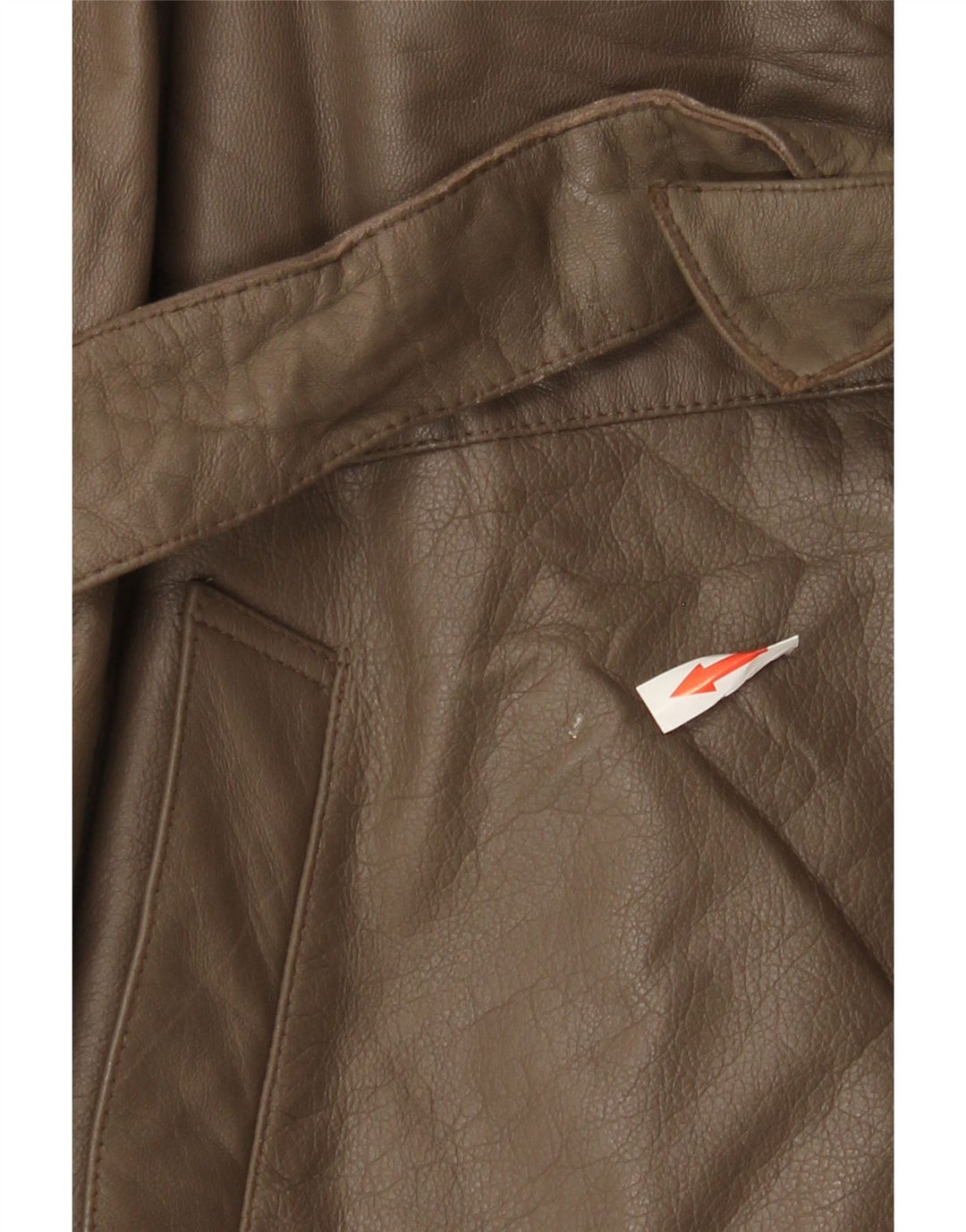 Vintage Herren Lederjacke IT 56 3XL Braun