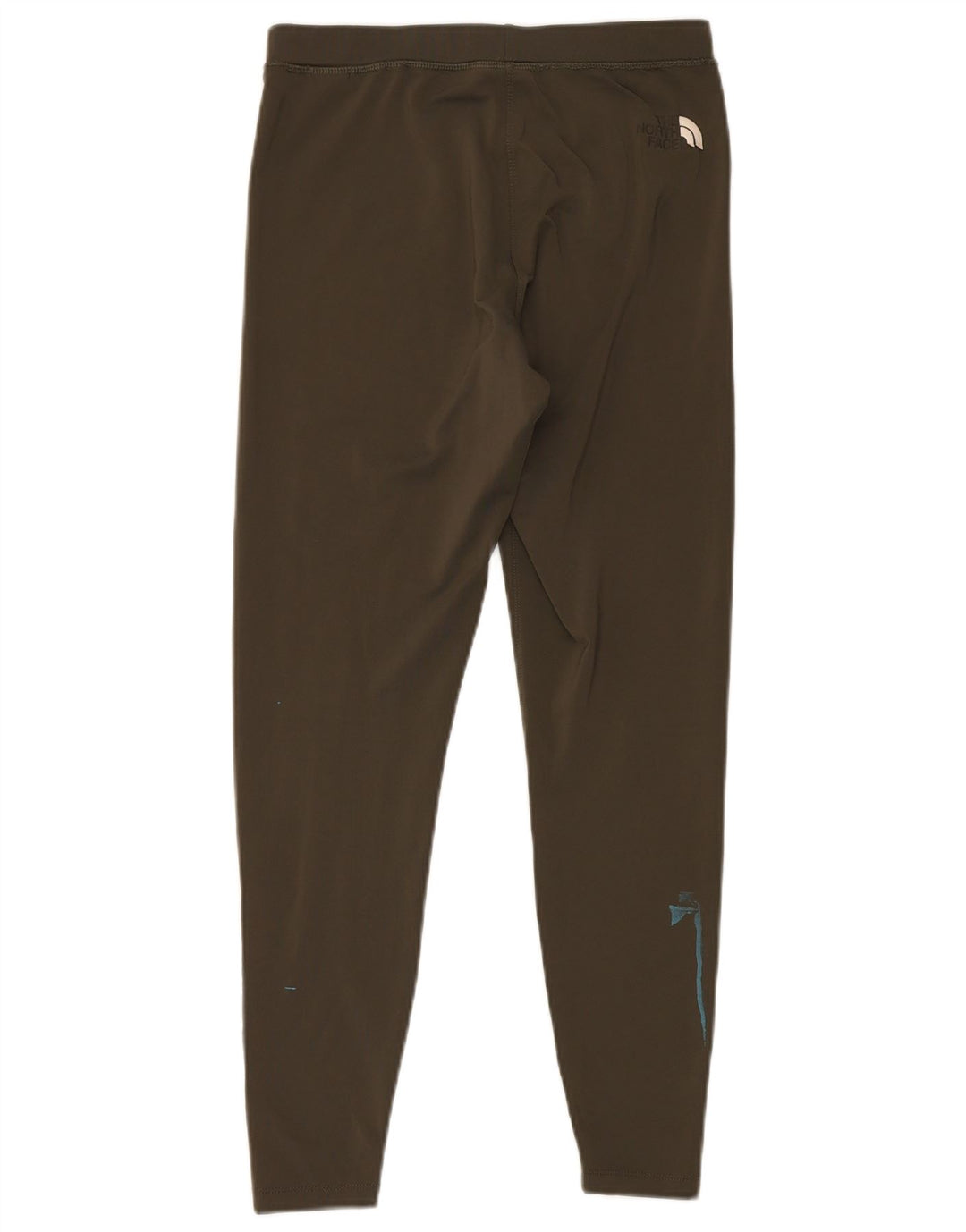 The North Face Womens Graphic Leggings UK 12 Medium Khaki