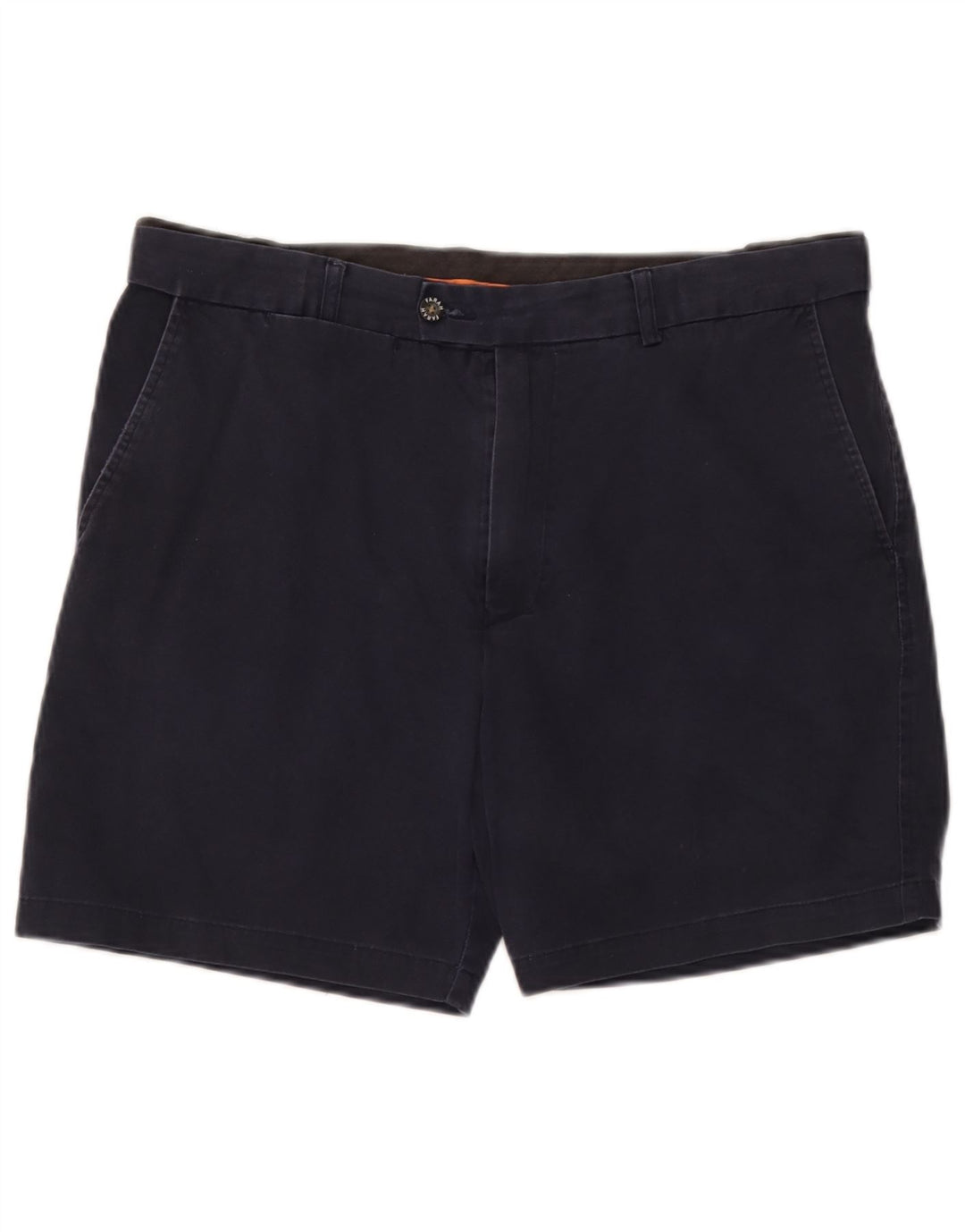 Farah Herren-Chinoshorts, klassisch, W36, Größe L, Marineblau