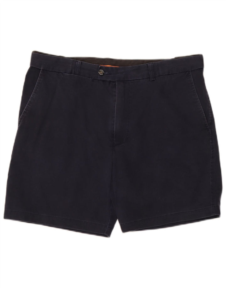 Farah Herren-Chinoshorts, klassisch, W36, Größe L, Marineblau