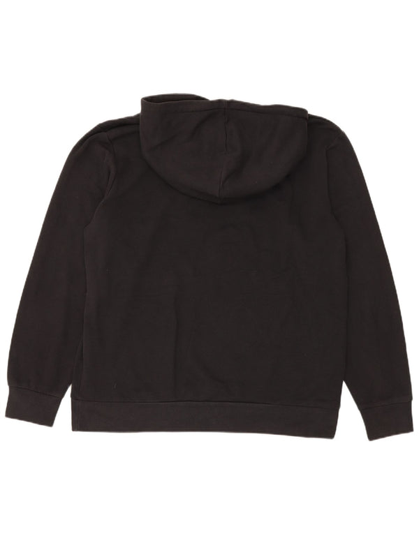 Jack & Jones Herren Graphic Hoodie Pullover XL Schwarz Baumwolle