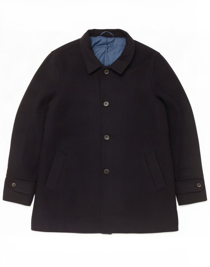 Marks & Spencer Damenmantel UK 20 2XL Marineblau Polyester