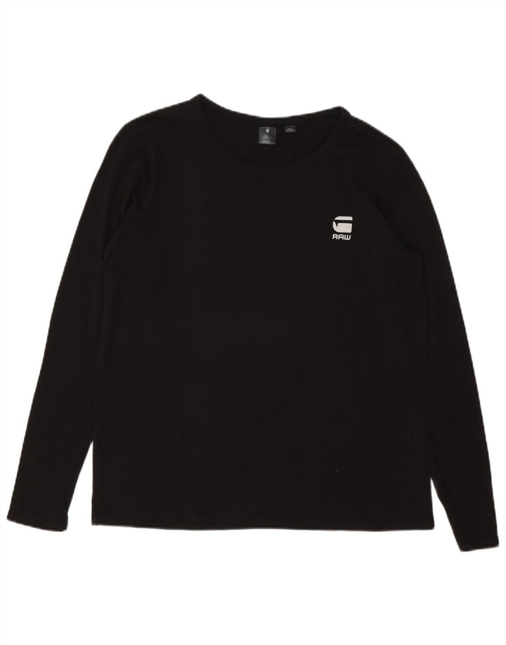 G-STAR Herren Top Langarm Large Schwarz