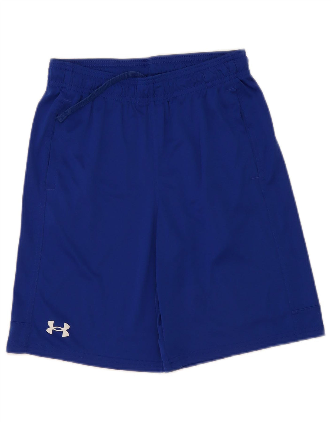 Under Armour Jungen-Sportshorts, 11–12 Jahre, groß, blaues Polyester