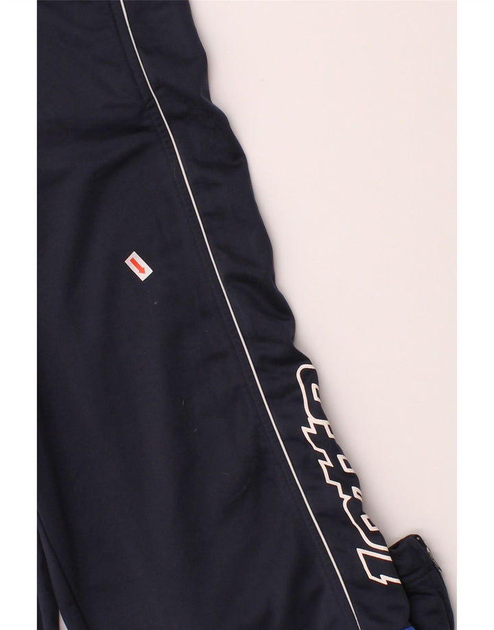 LOTTO Mens Graphic Tracksuit Trousers Large Navy Blue Polyester Vintage Lotto and Second-Hand Lotto from Messina Hembry 