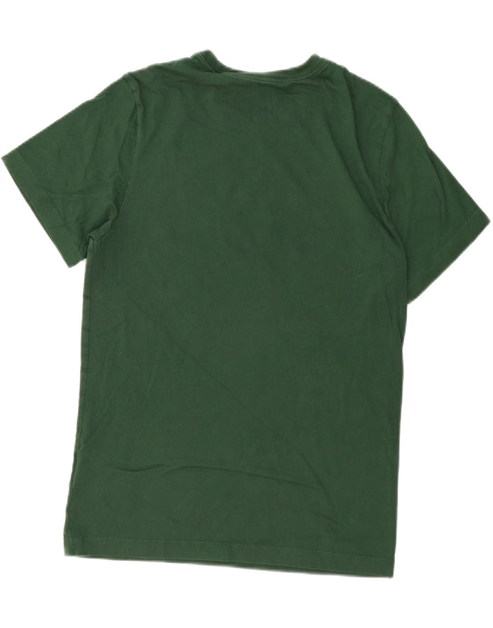 NIKE Mens Graphic T-Shirt Top Small Green Cotton Vintage Nike and Second-Hand Nike from Messina Hembry 