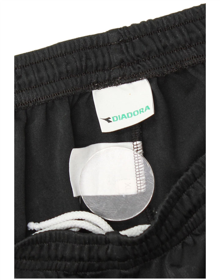 Diadora Herren Sportshorts XL Schwarz Geometrisch