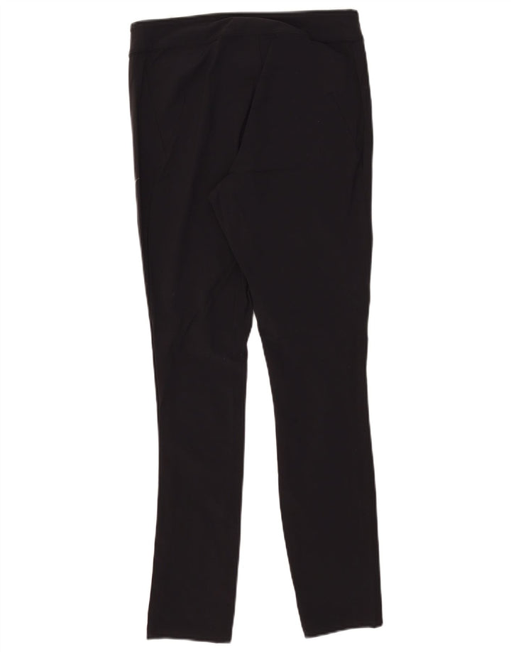Nike Damen Dri Fit Leggings UK 14 Mittelschwarzes Nylon