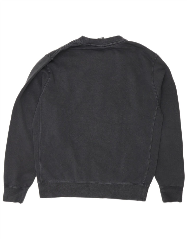 Nike Herren Sweatshirt Pullover Small Schwarz Baumwolle