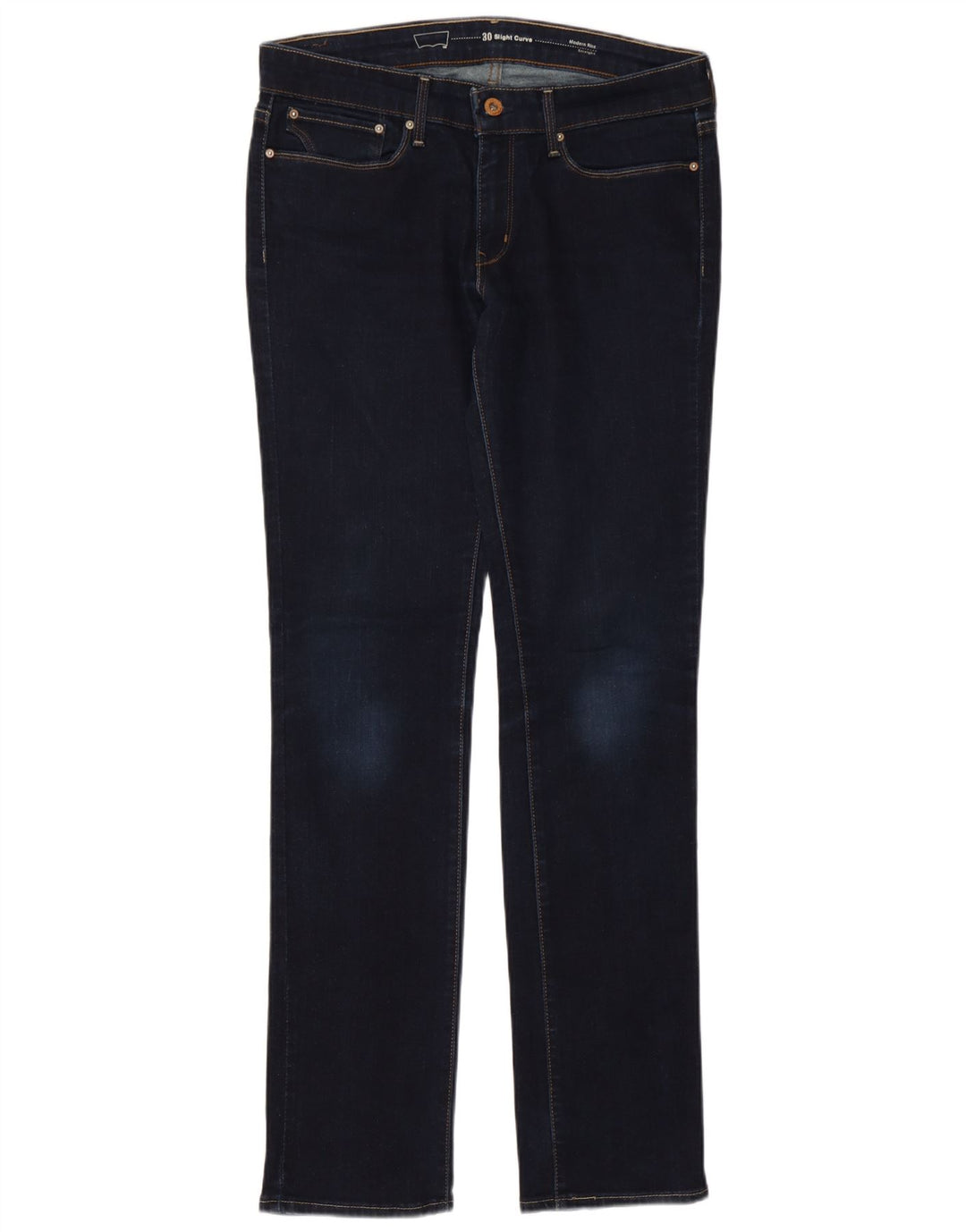 Levi's Damen Slight Curve Modern Rise Straight Jeans W30 L32 Marineblau