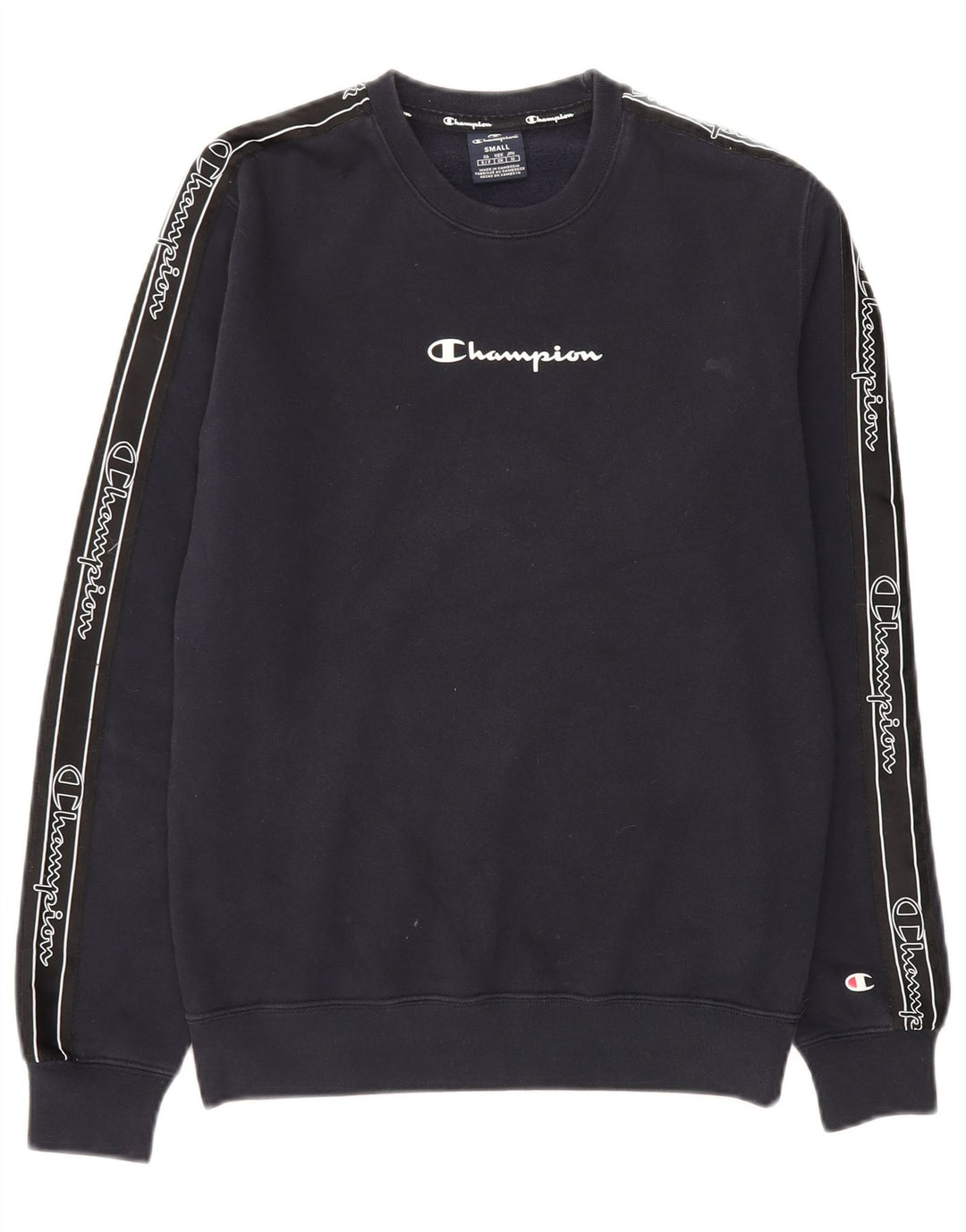 Champion Herren-Sweatshirt mit Grafik, Größe S, Marineblau