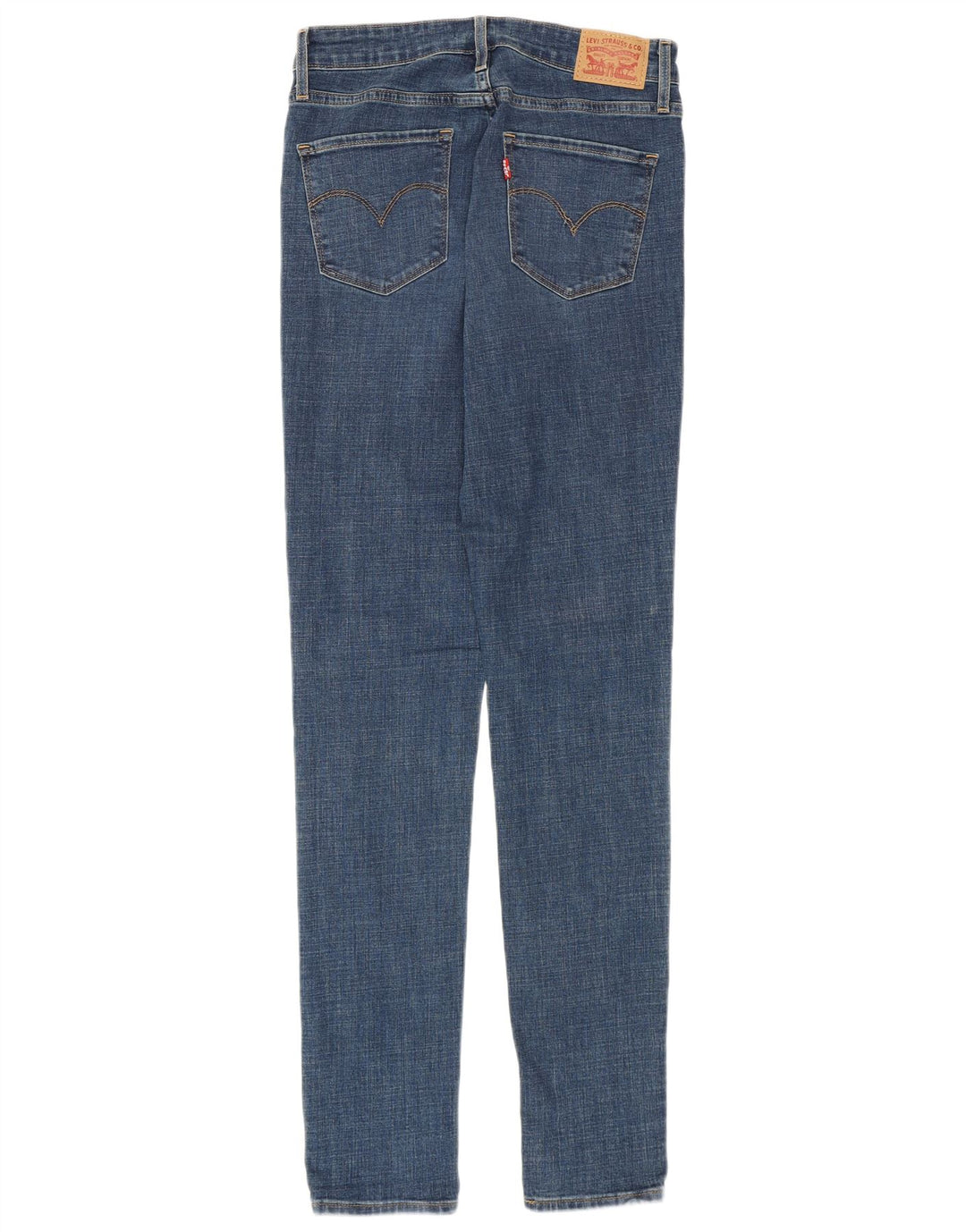 Levi's Damen Skinny Jeans W28 L32 Blaue Baumwolle