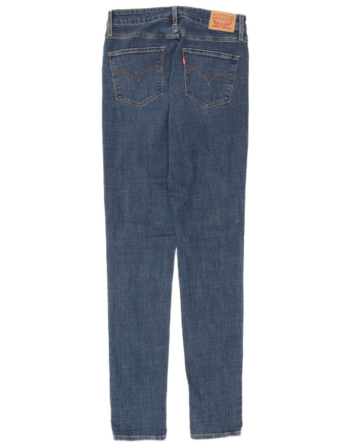 Levi's Damen Skinny Jeans W28 L32 Blaue Baumwolle