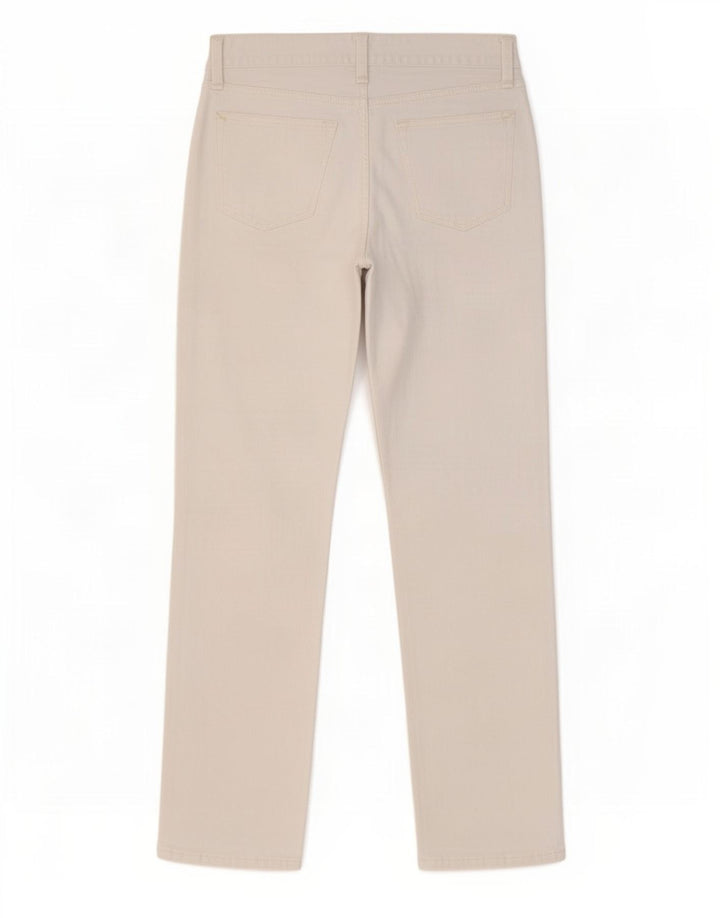 Gap Damen Straight Jeans W26 L27 Weiße Baumwolle