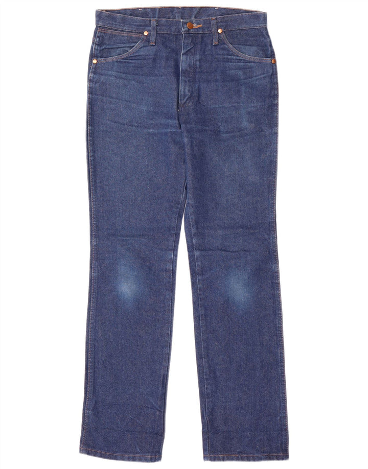 Wrangler Herren Straight Jeans W32 L32 Blaue Baumwolle