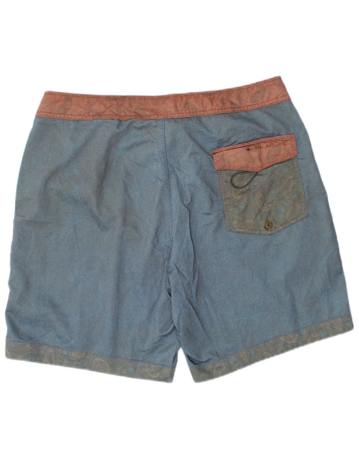 Billabong Herren-Badeshorts aus mittelblauer Baumwolle