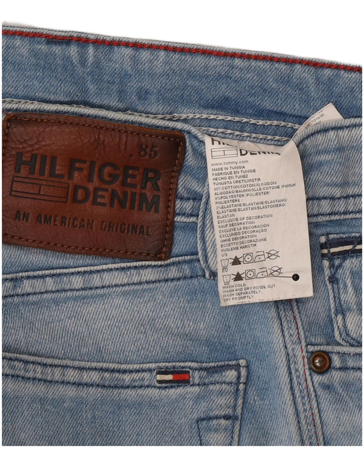 Tommy Hilfiger Damen Slim Jeans W29 L32 Blaue Baumwolle