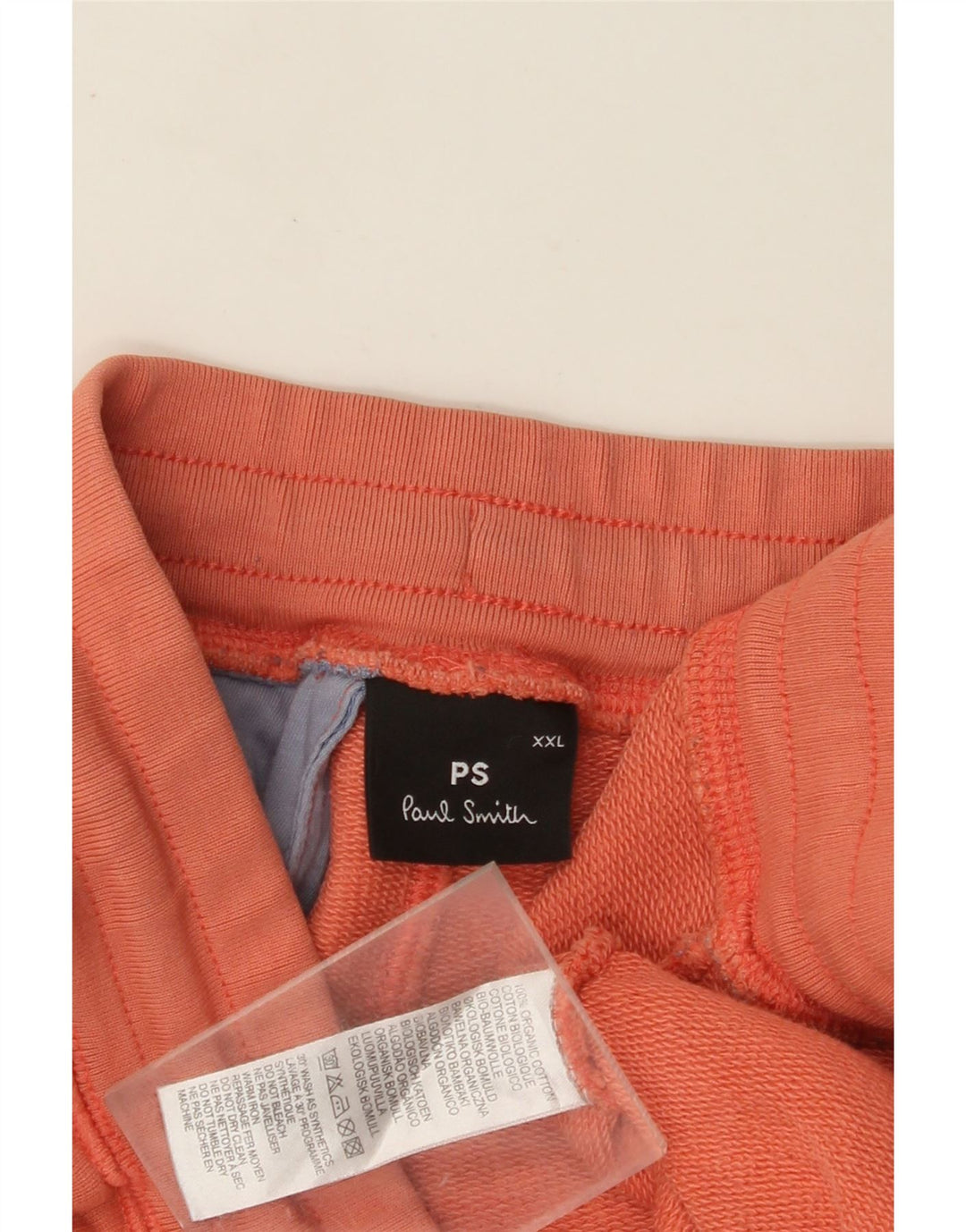 PAUL SMITH Herren Sportshorts 2XL Orange Baumwolle