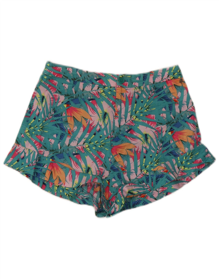 PEPE Jeans Damen-Hotpants, Größe S, Größe S, mehrfarbig, Blumenmuster, Baumwolle