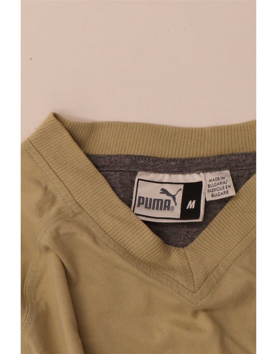 Puma Damen T-Shirt Top Medium Khaki