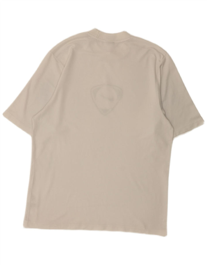Nike Herren-T-Shirt mit Grafik, UK, Größe 42/44, Größe L, Weiß, Polyester