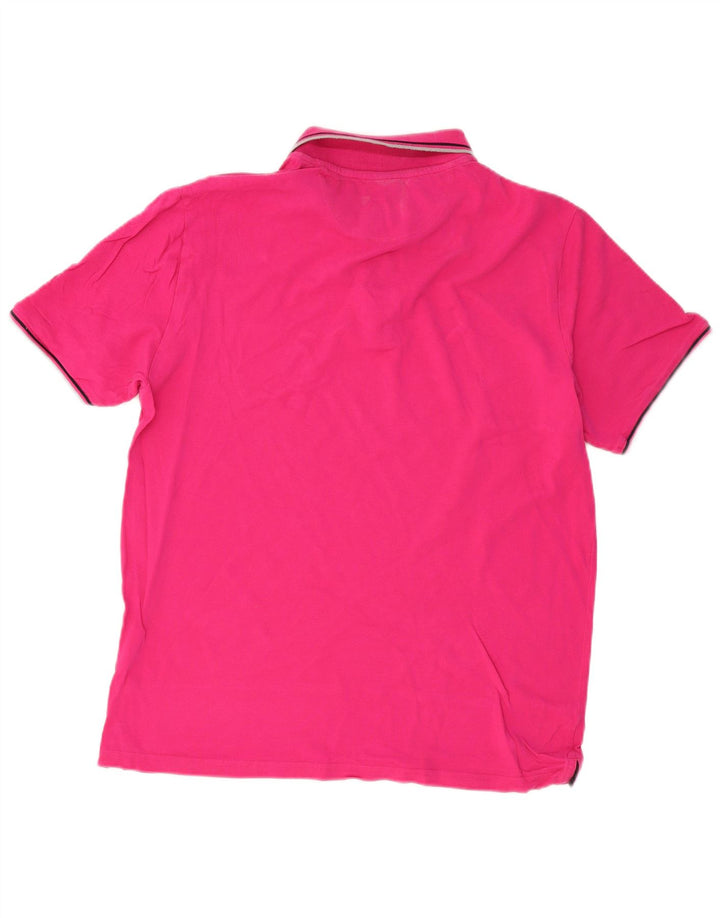 CHAMPION Herren Poloshirt 2XL Rosa Baumwolle