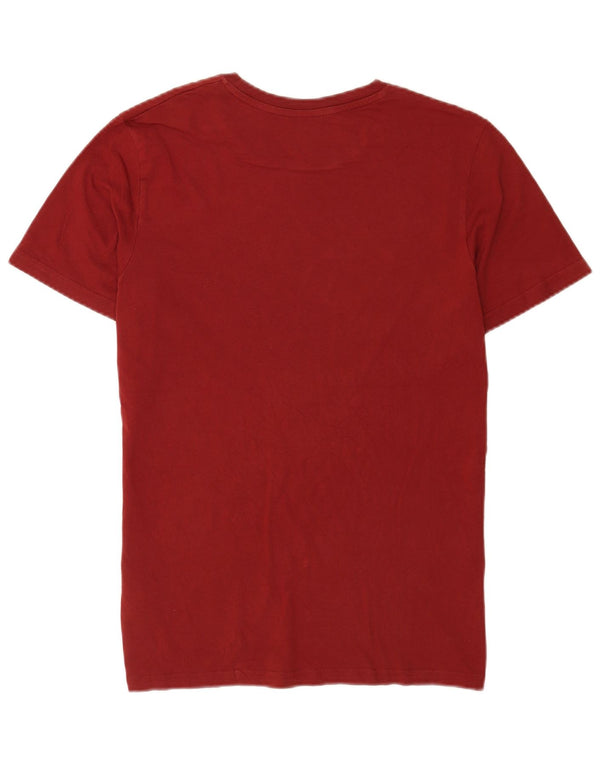 Jack & Jones Grafik-T-Shirt für Damen, UK 16, Größe L, Kastanienbraun, Baumwolle