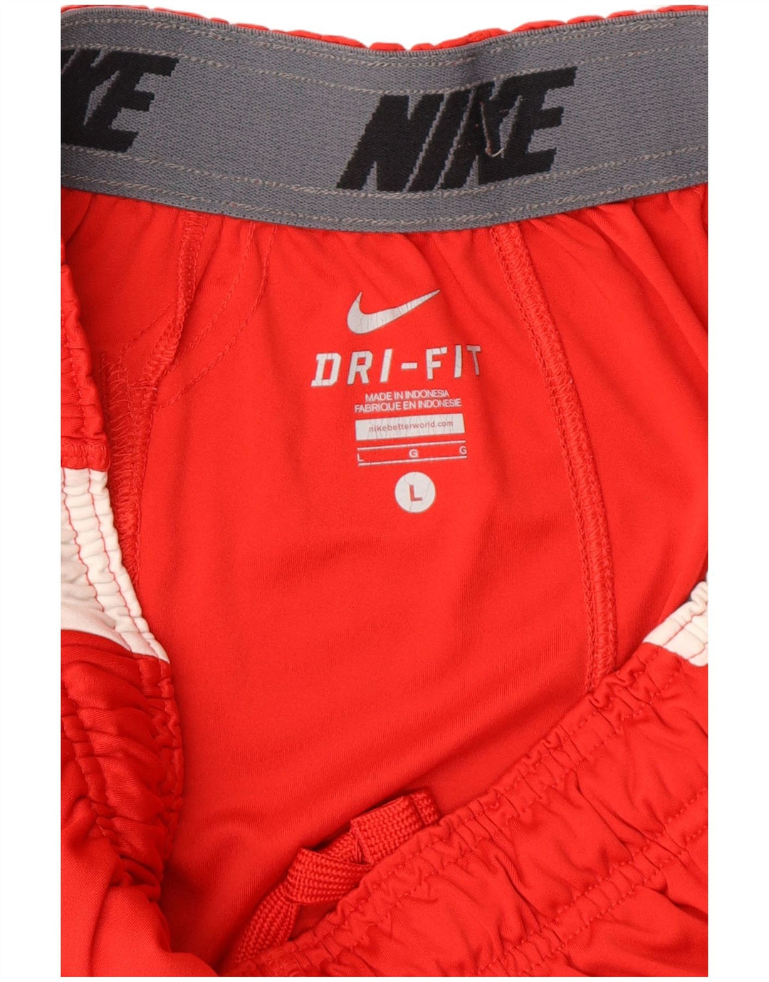 Nike Herren Cincinnati Reds Sportshorts, großes rotes Farbblock-Polyester