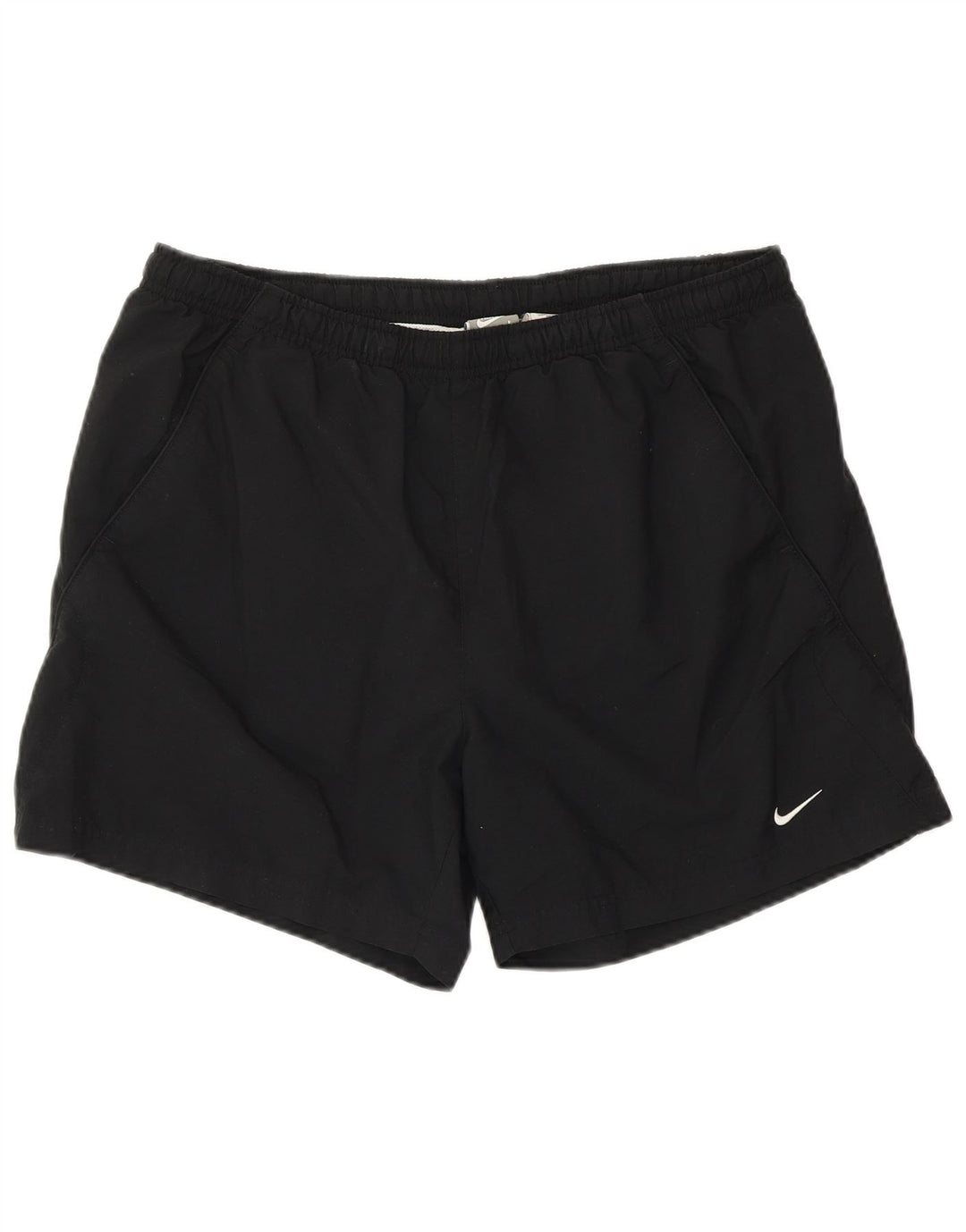 NIKE Herren-Sportshorts, groß, aus schwarzem Polyester