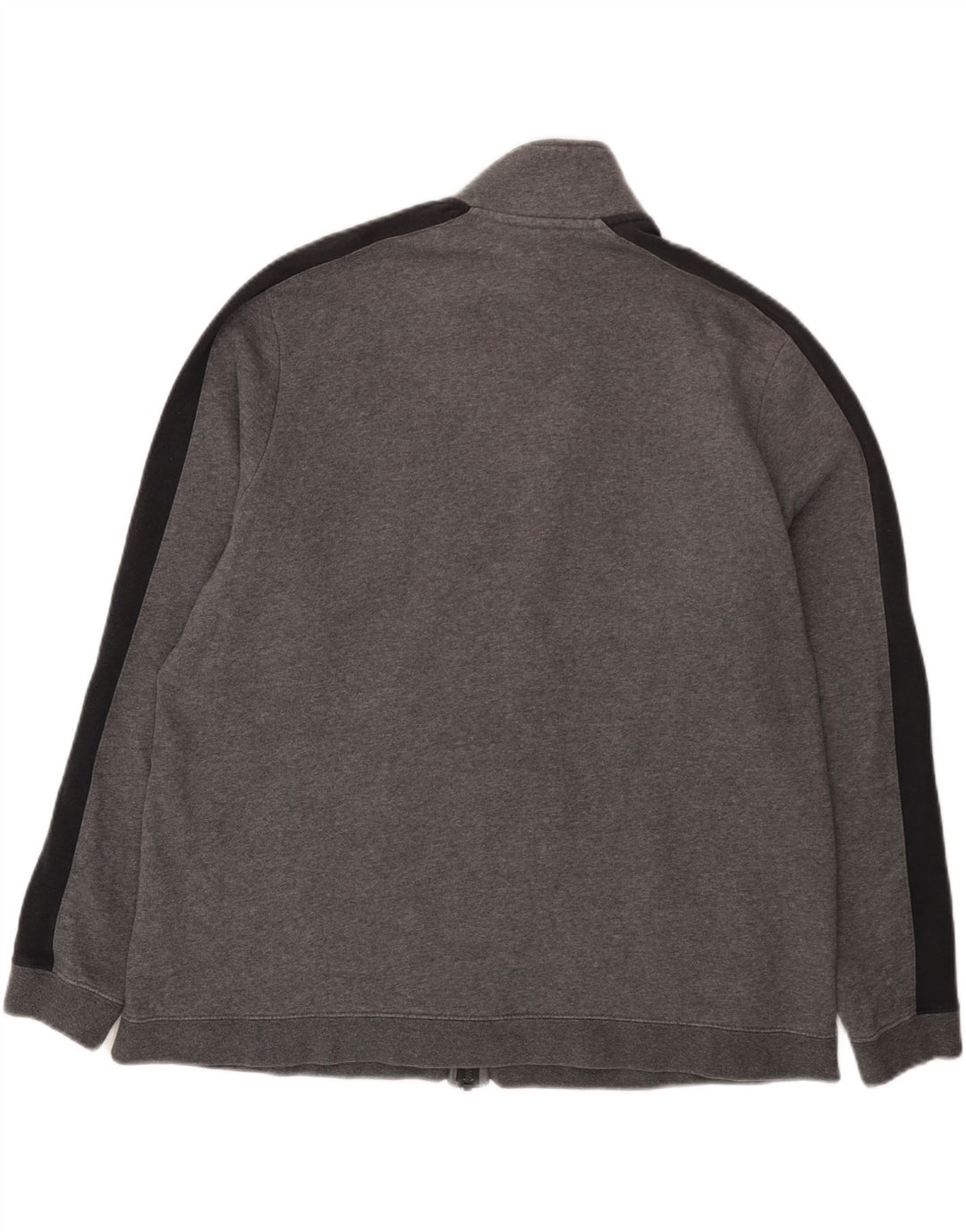 Nike Herren-Trainingsanzugoberteil, 2XL, graue Baumwolle