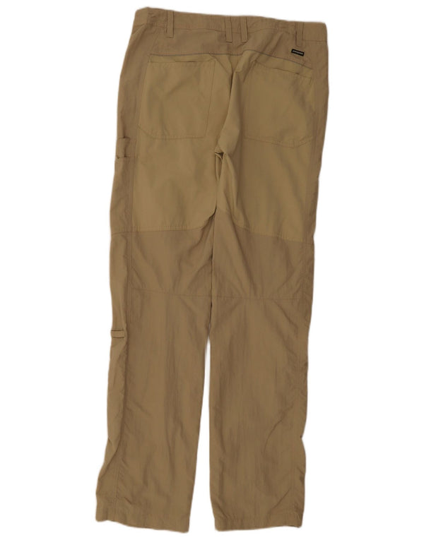 Patagonia Damen gerade Freizeithose US 6 Medium W31 L32 Khaki Nylon