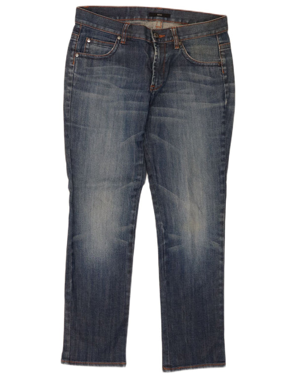 Hugo Boss Damen Slim Jeans W29 L28 Blau