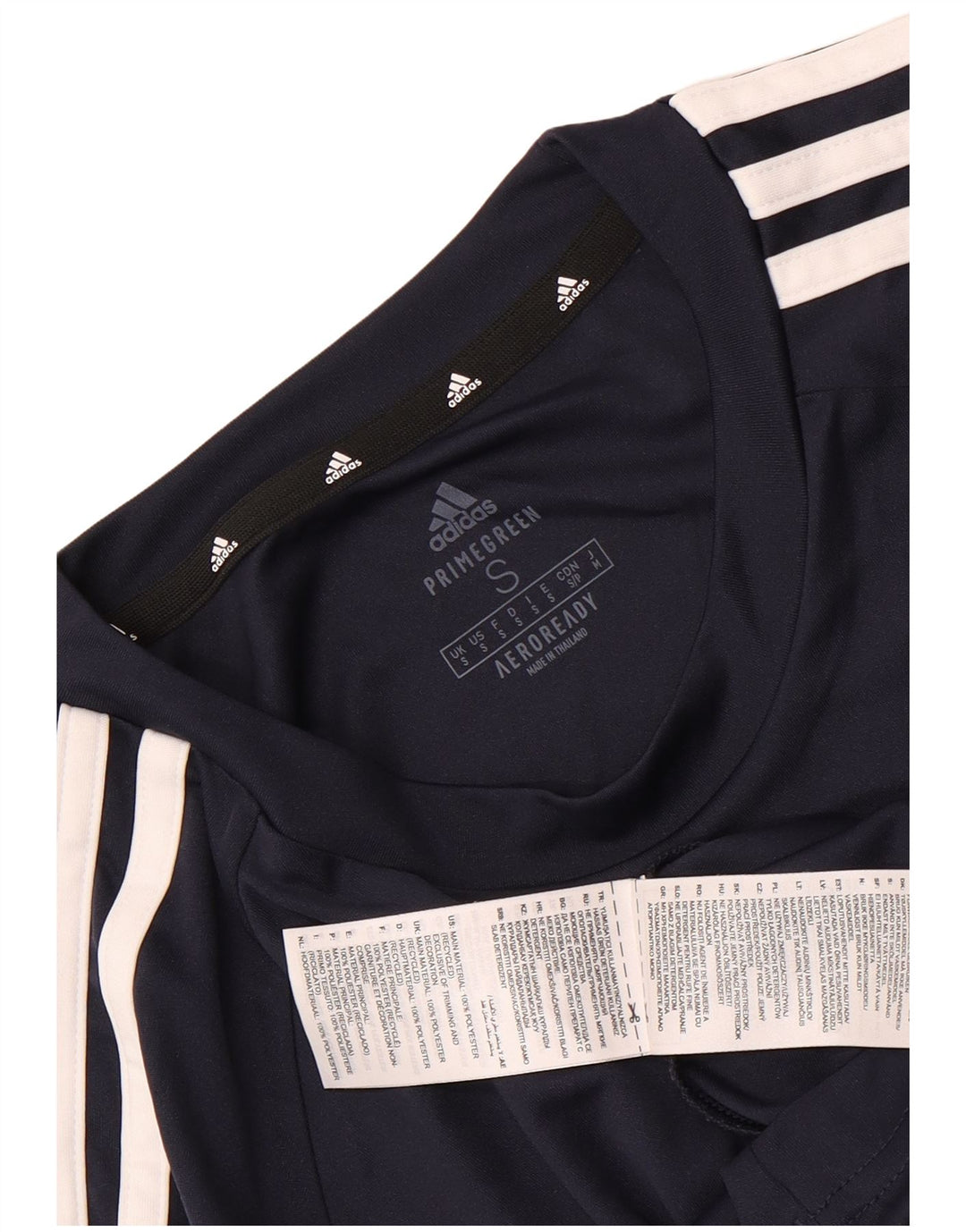 Adidas Herren Aeroready T-Shirt Top Small Marineblau Polyester