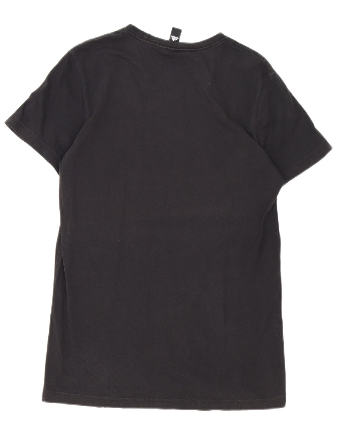 Adidas Herren Grafik T-Shirt Top Medium Schwarz Baumwolle
